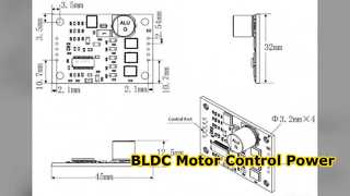 BLDC 모터 드라이버 10-36V 20A PWM 아날로그 제어