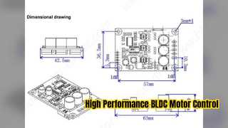 JYQD V8.3E 15A BLDC 모터 컨트롤러 드라이버 보드